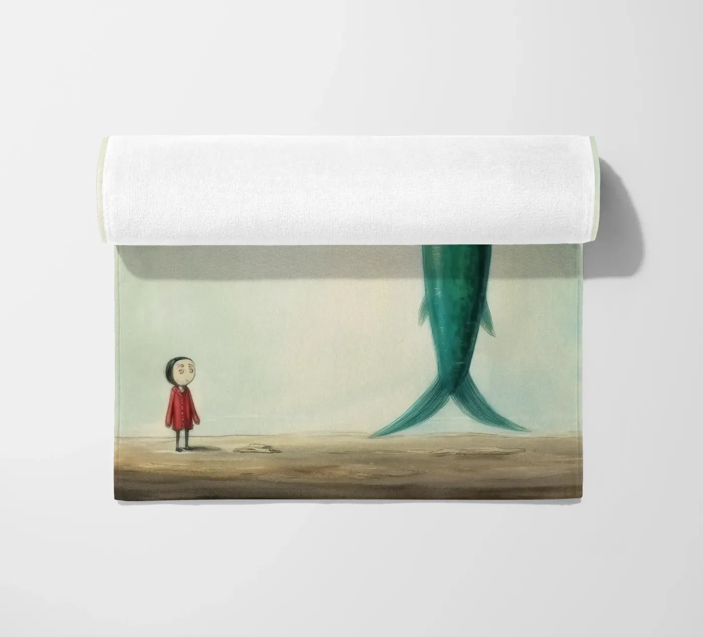 Minimal Eel serviette de plage de Minimal Animal Art