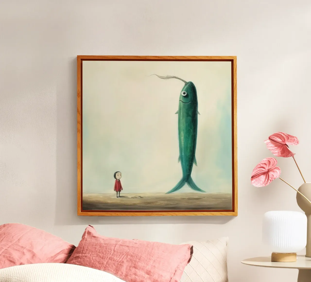 Minimo Eel plexiglass da Minimal Animal Art