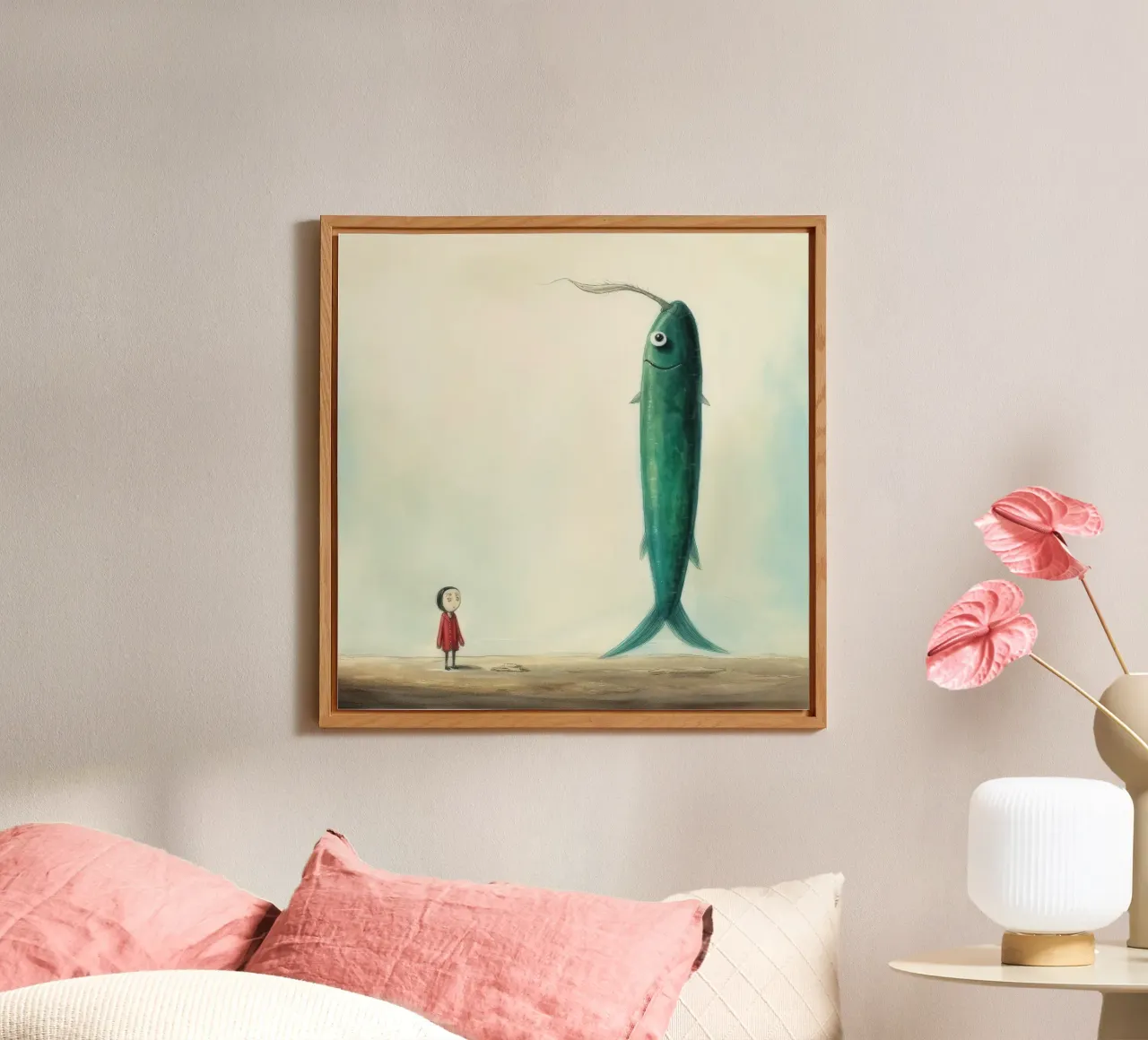 Minimo Eel pannello forex da Minimal Animal Art