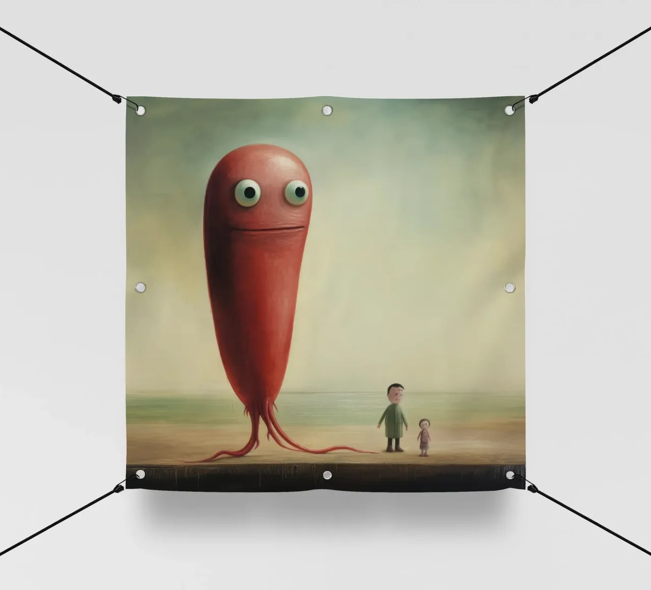 Anticipo minimo 1 telo in pvc da Minimal Animal Art