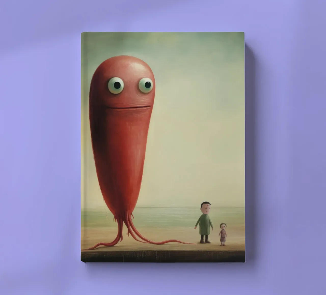 Minimum Advance 1 notebook by Minimal Animal Art