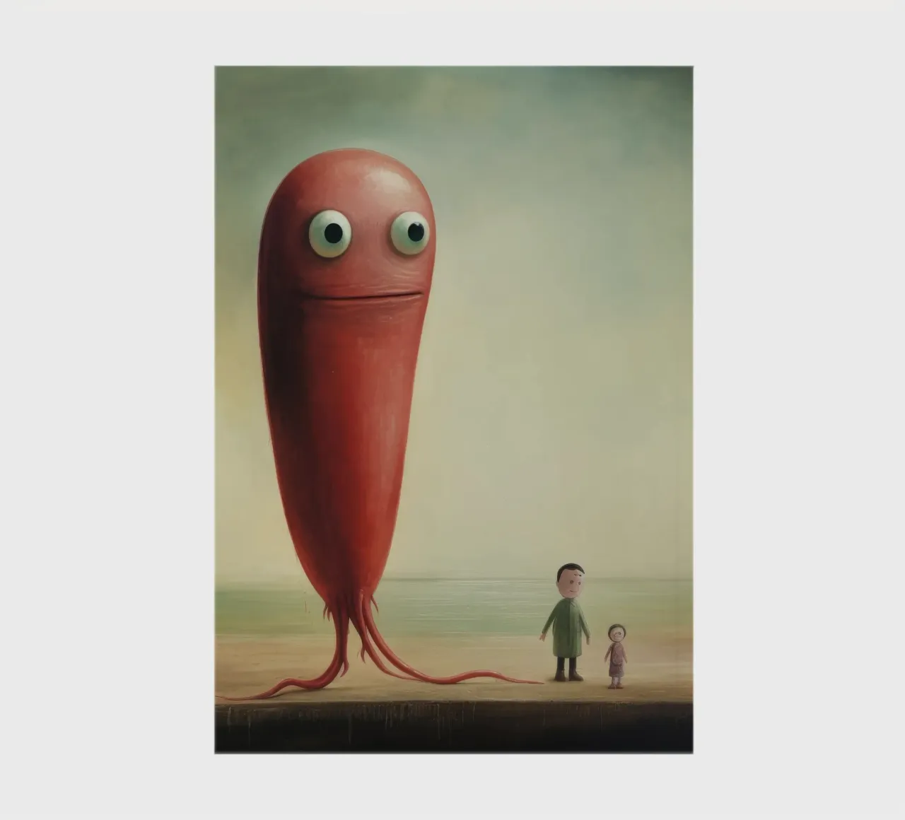 Minimum Advance 1 notebook by Minimal Animal Art