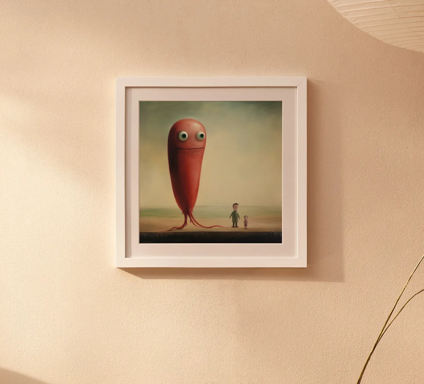 Minimal Eel Poster von Minimal Animal Art