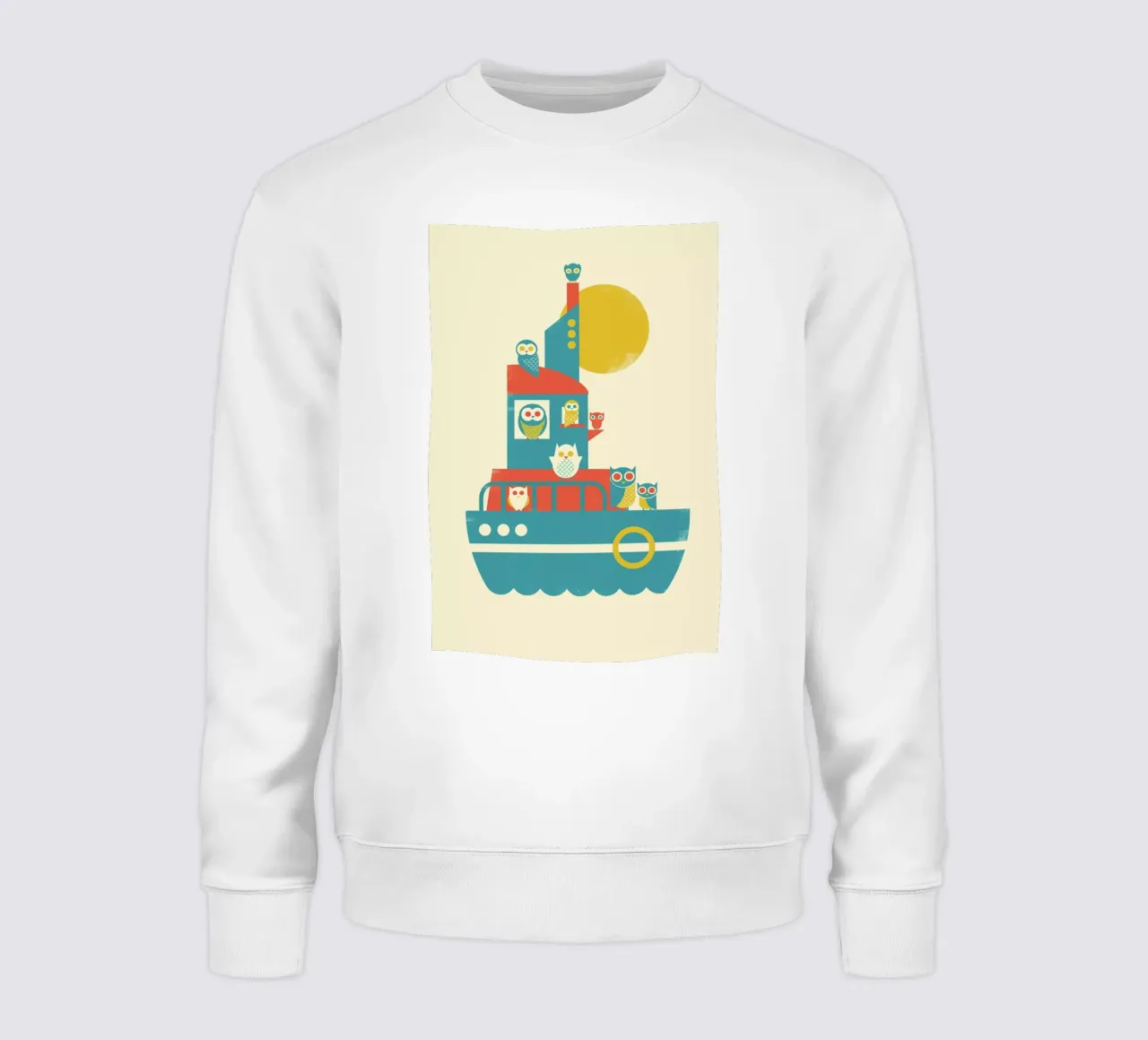 Owl A Board felpa da Jay Fleck