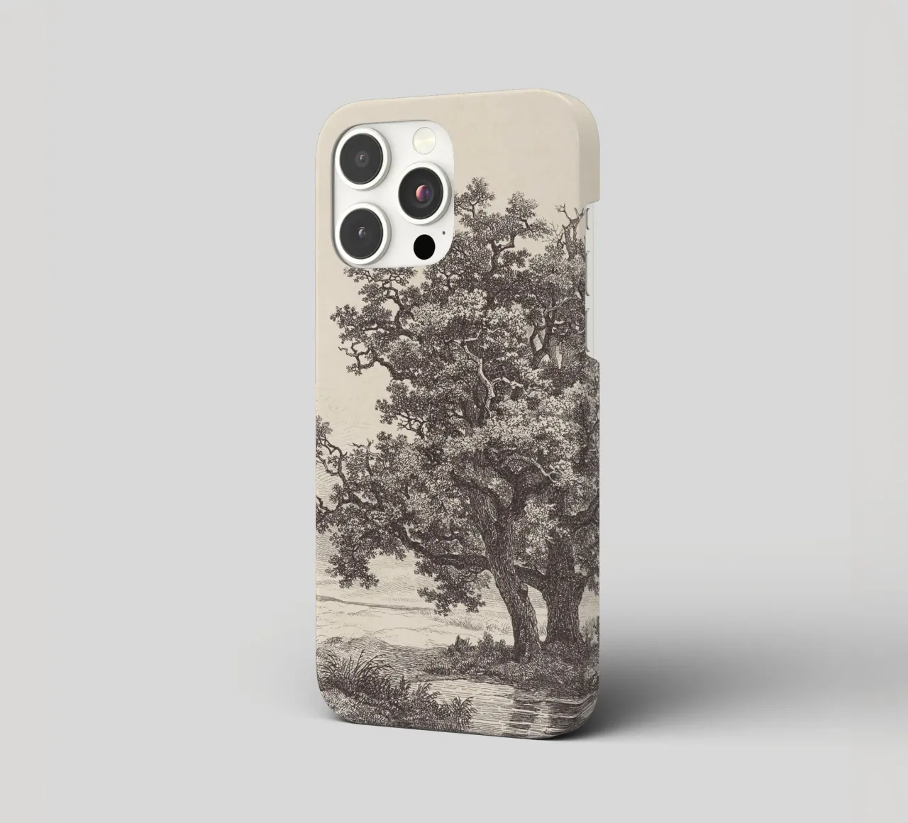 Tree with Stream Landscape cover iphone da apoloprints