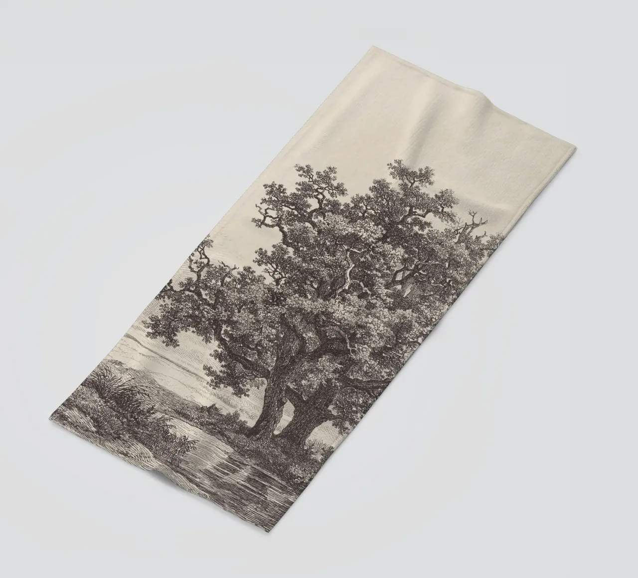 Tree with Stream Landscape telo mare da apoloprints