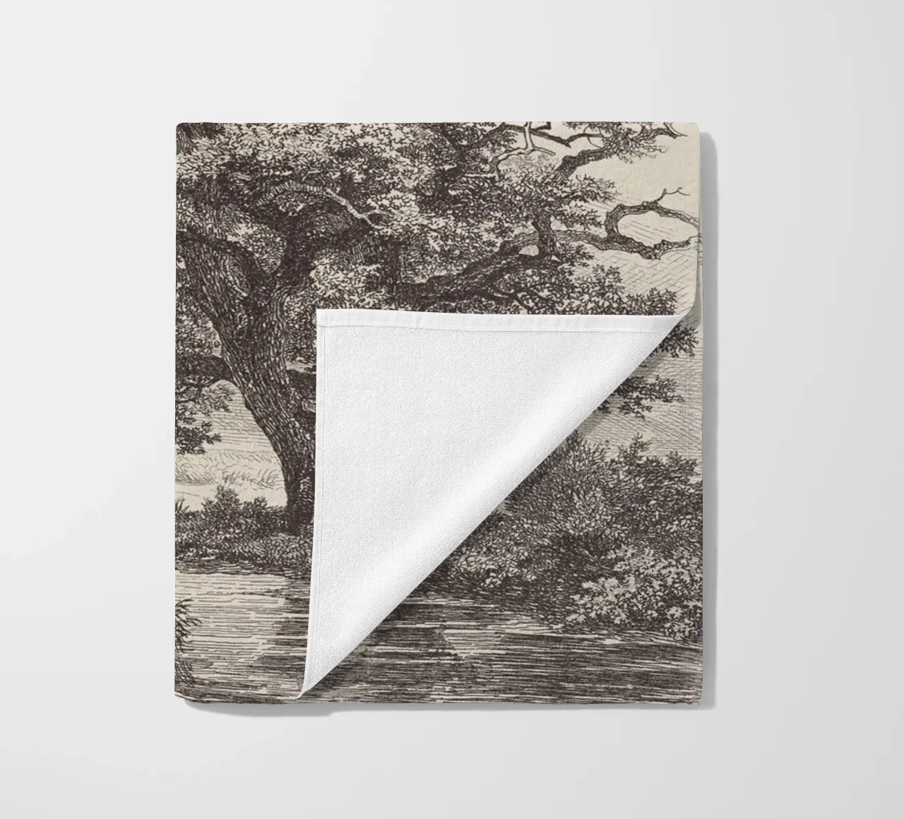 Tree with Stream Landscape telo mare da apoloprints