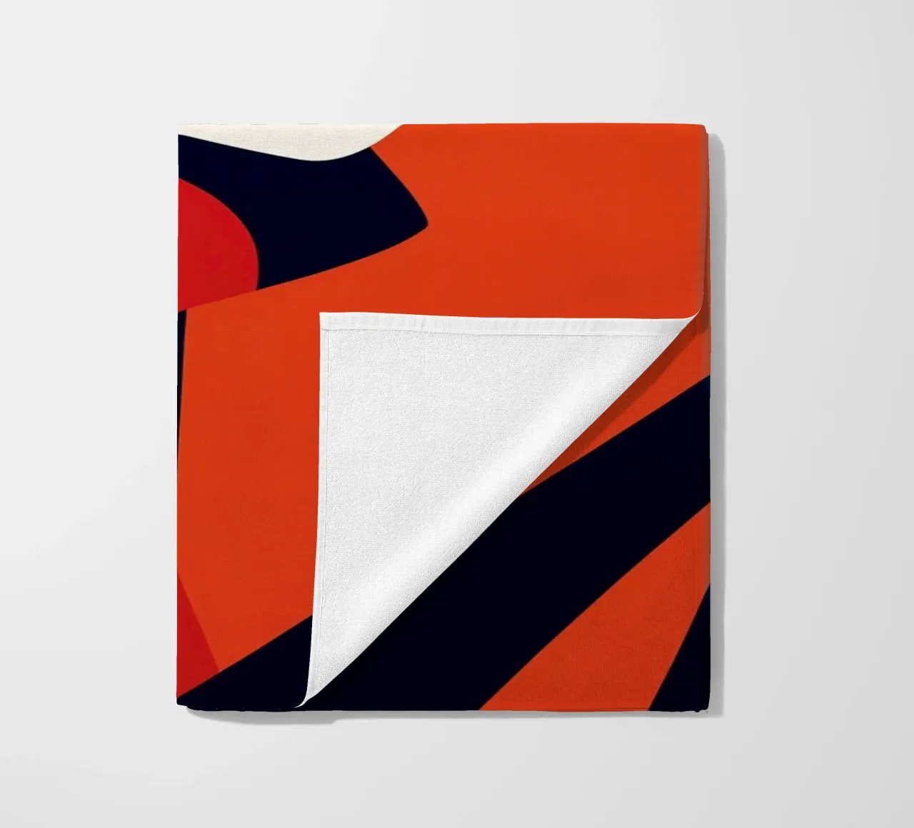 Femme Fatale tutta in rosso | All in red telo mare da Autofocus