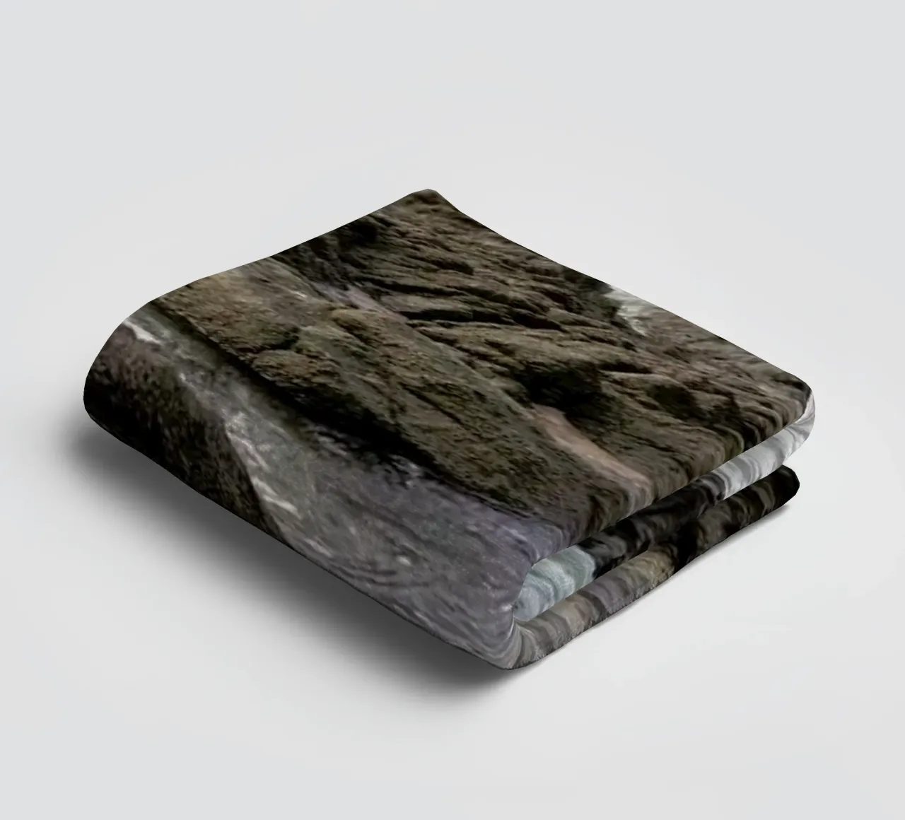 Black Sand 2 towel by Ana Topoleanu