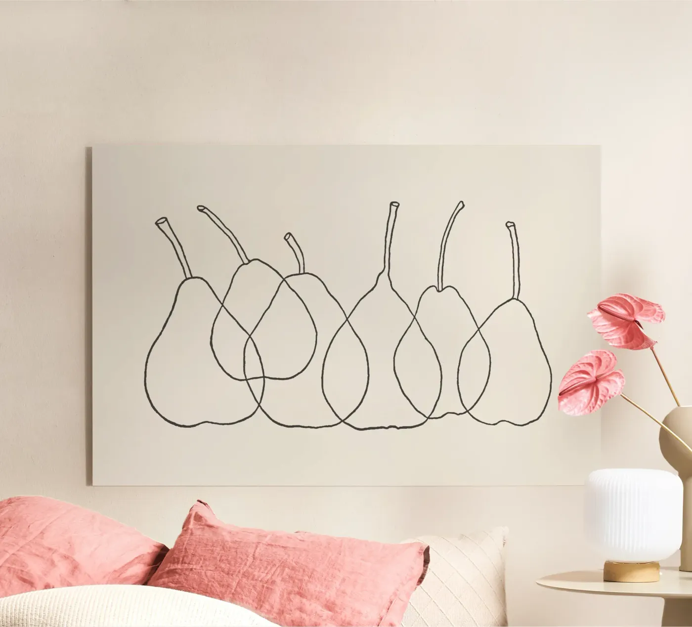 Abstract Pears plexiglas de Apolo Prints