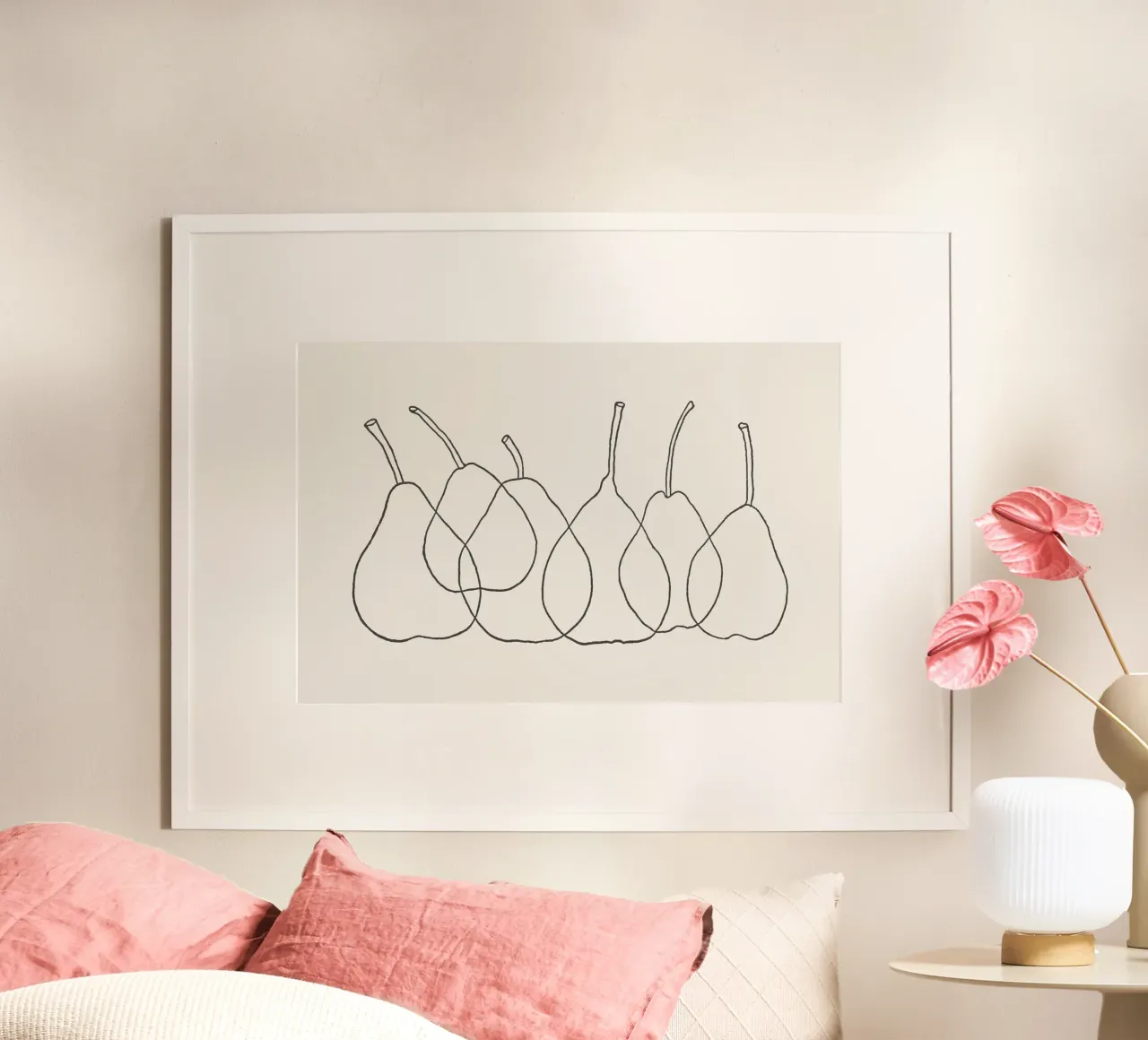 Abstract Pears poster da apoloprints