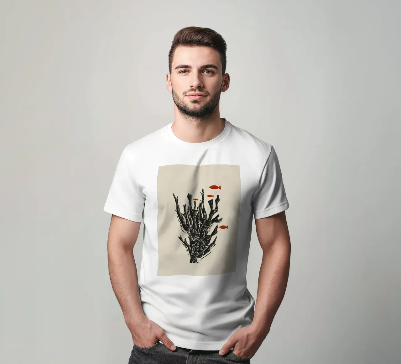 Silent Reef t-shirt da Indigo Rain