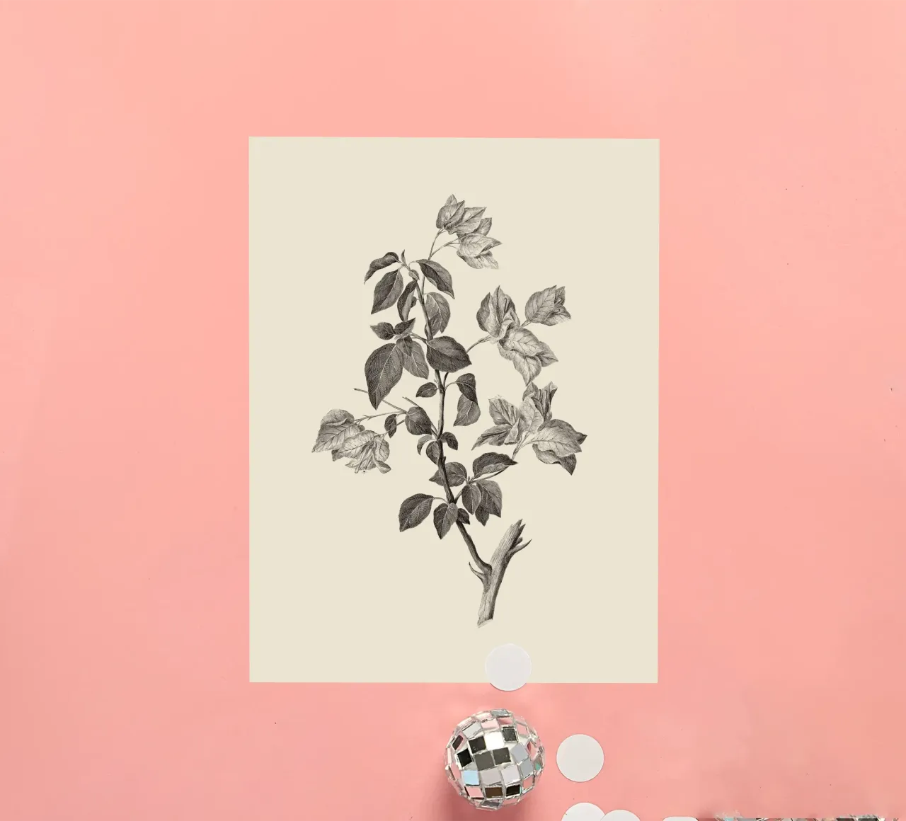 Bougainvillea Sketch sticker by apoloprints