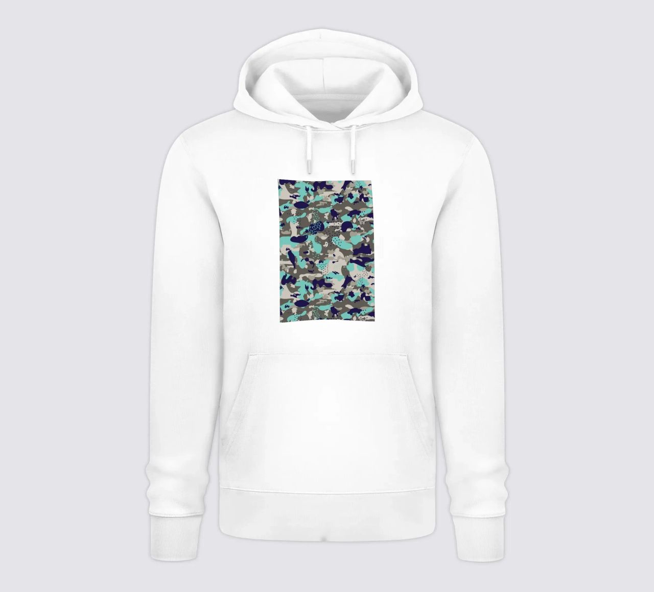 UN/HIDE - Camo Akhdir felpa con cappuccio da Arthelps gGmbH