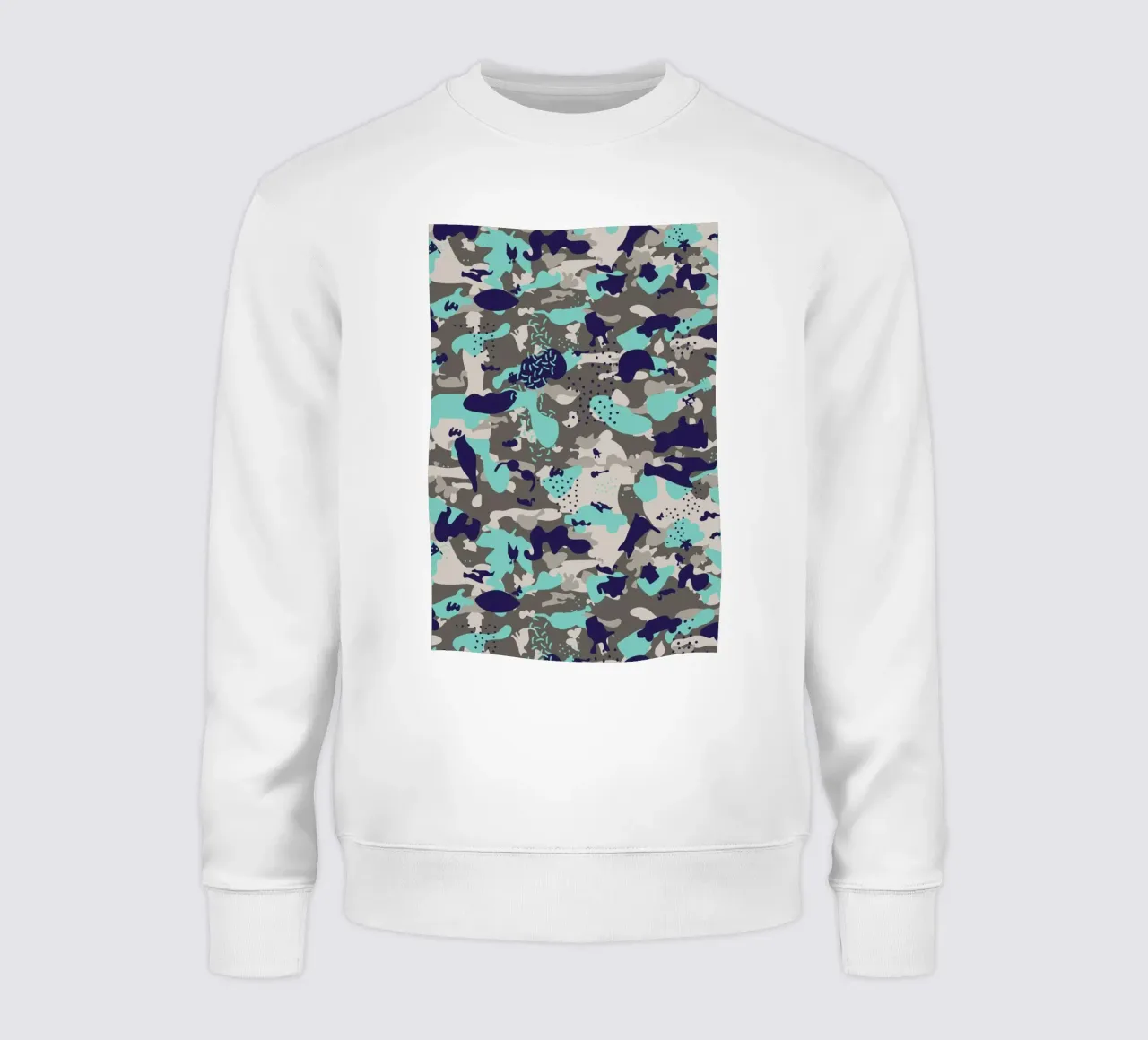 UN/HIDE - Camo Akhdir Sweatshirt von Arthelps gGmbH