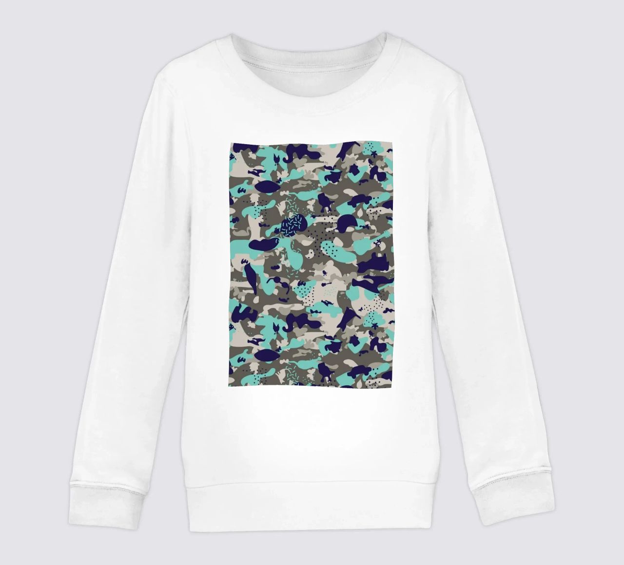 UN/HIDE - Camo Akhdir felpa bambino da Arthelps gGmbH