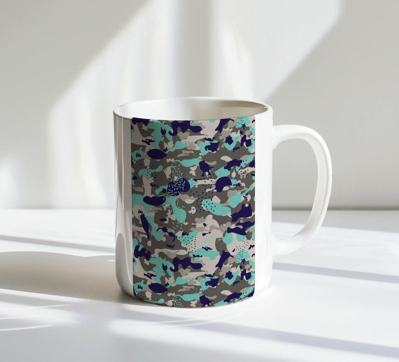 UN/HIDE - Camo Akhdir tazza in ceramica da Arthelps gGmbH