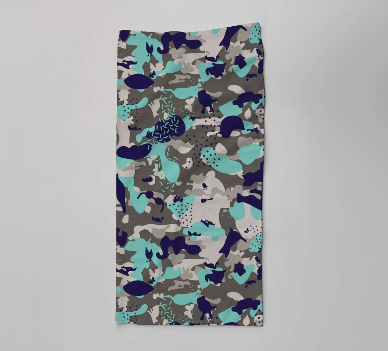 UN/HIDE - Camo Akhdir asciugamano da bagno da Arthelps gGmbH
