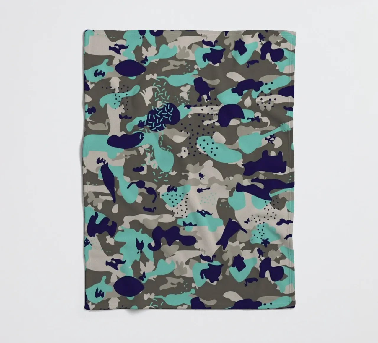 UN/HIDE - Camo Akhdir coperta in pile da Arthelps gGmbH