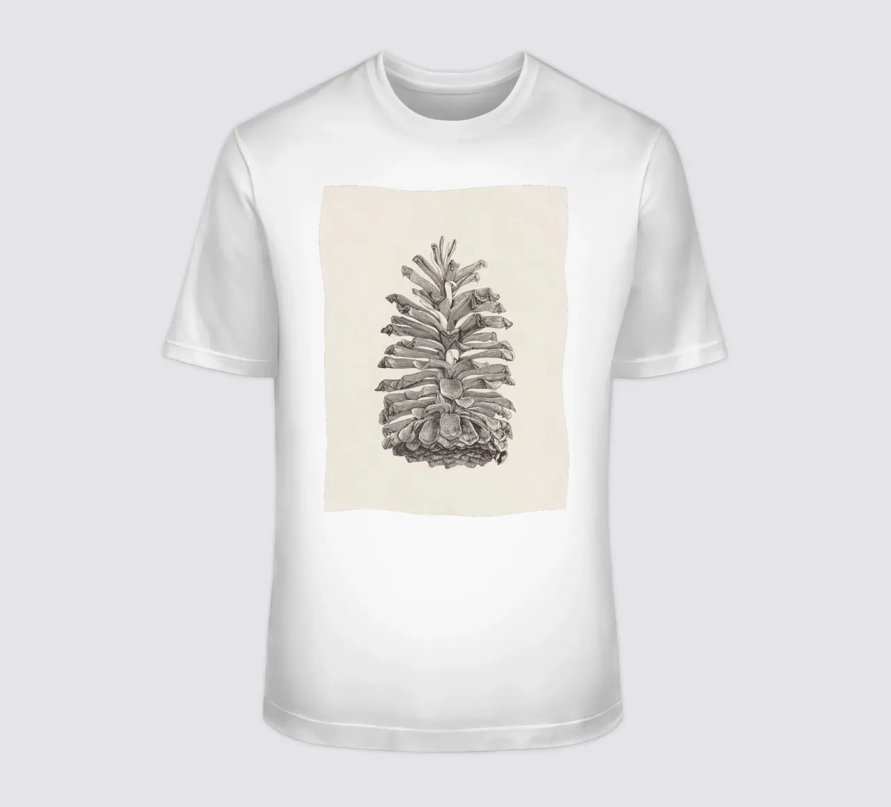 Pine Cone Sketch t-shirt da apoloprints