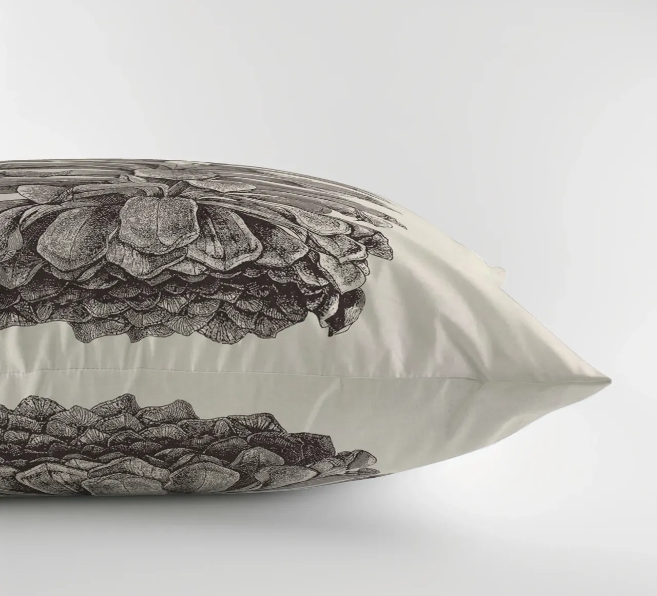 Pine Cone Sketch cuscino da apoloprints