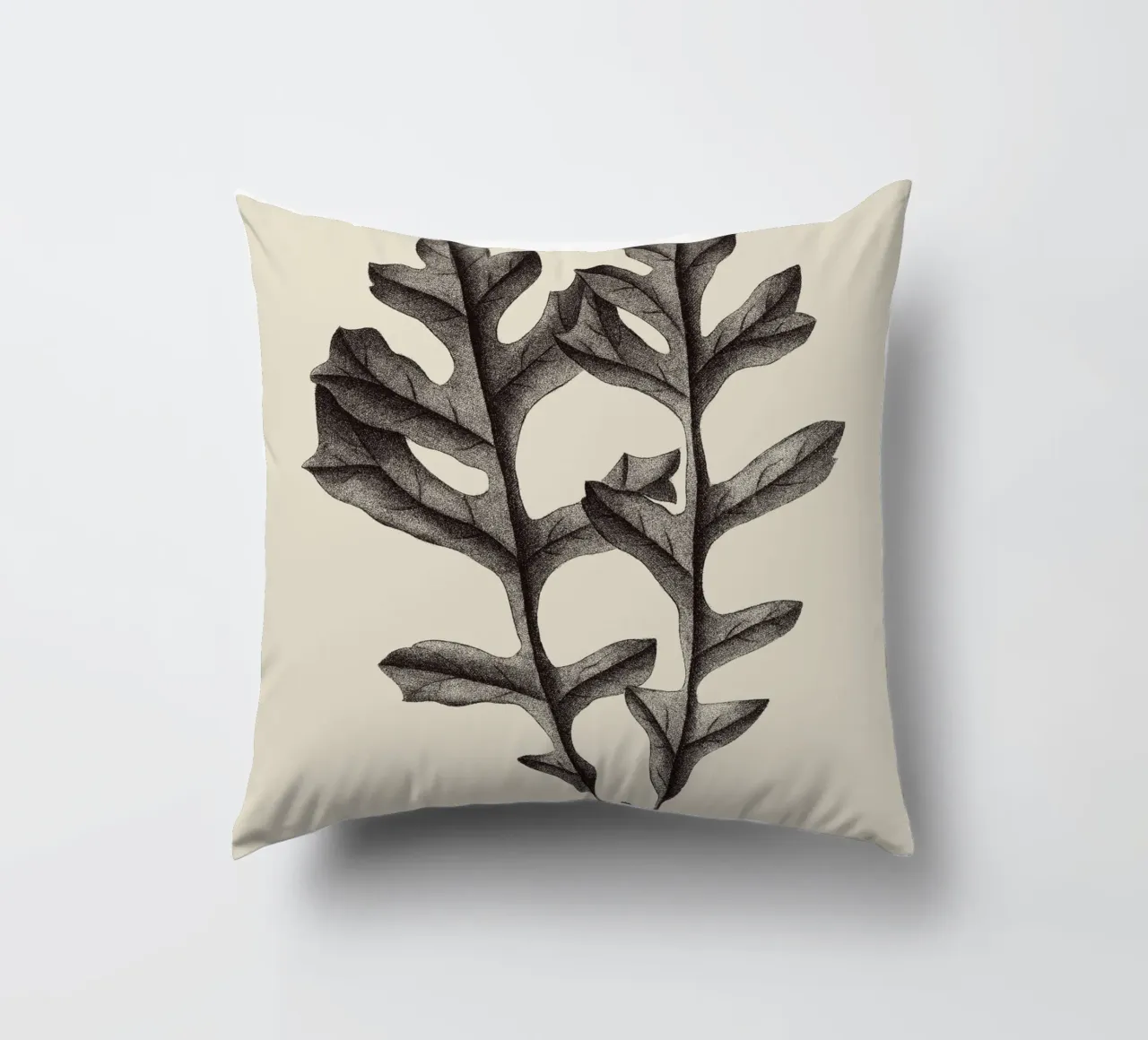 Oak Leaf no. 4 cuscino da apoloprints