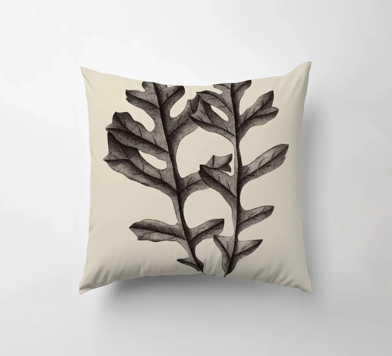 Oak Leaf no. 4 cuscino da apoloprints