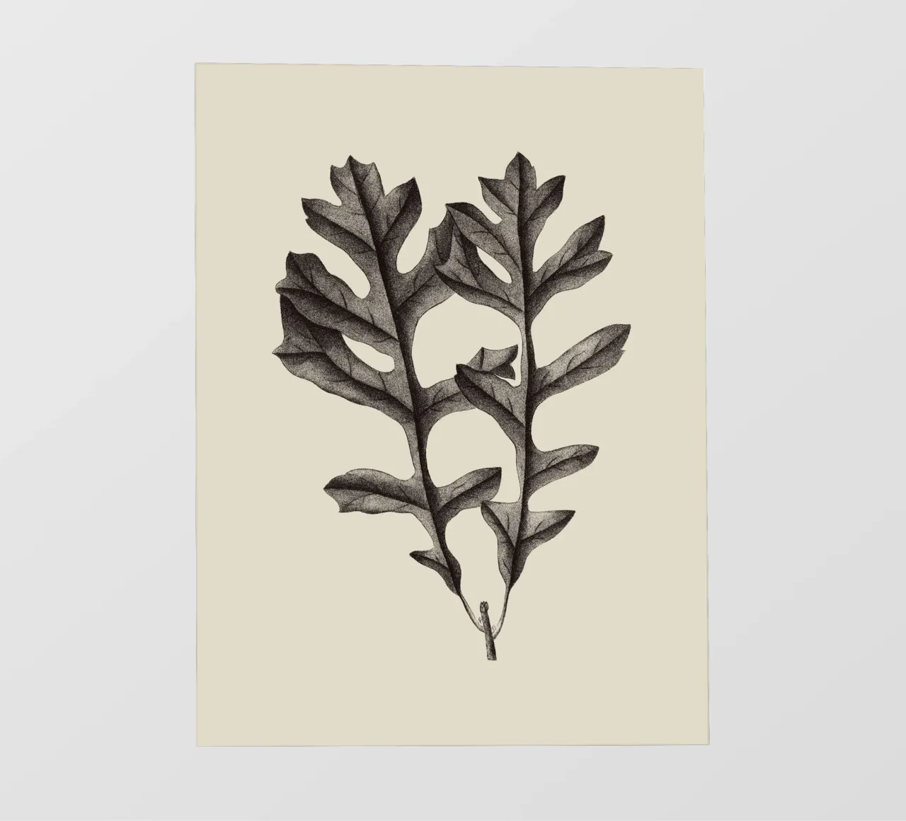 Oak Leaf no. 4 telo in pvc da apoloprints