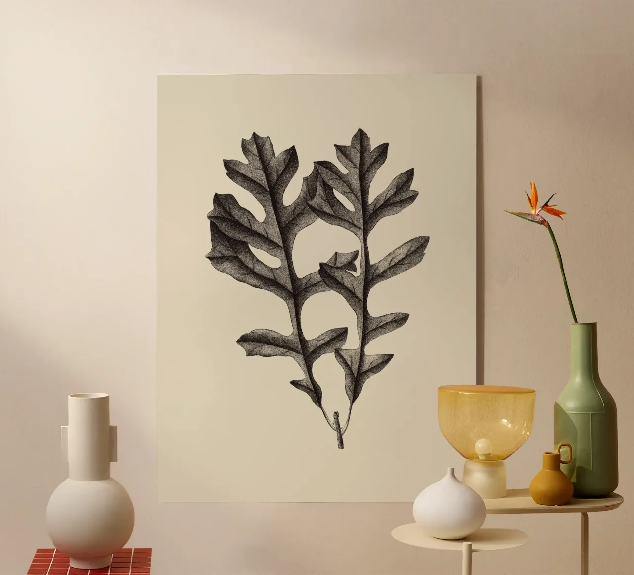 Oak Leaf no. 4 plexiglass da apoloprints