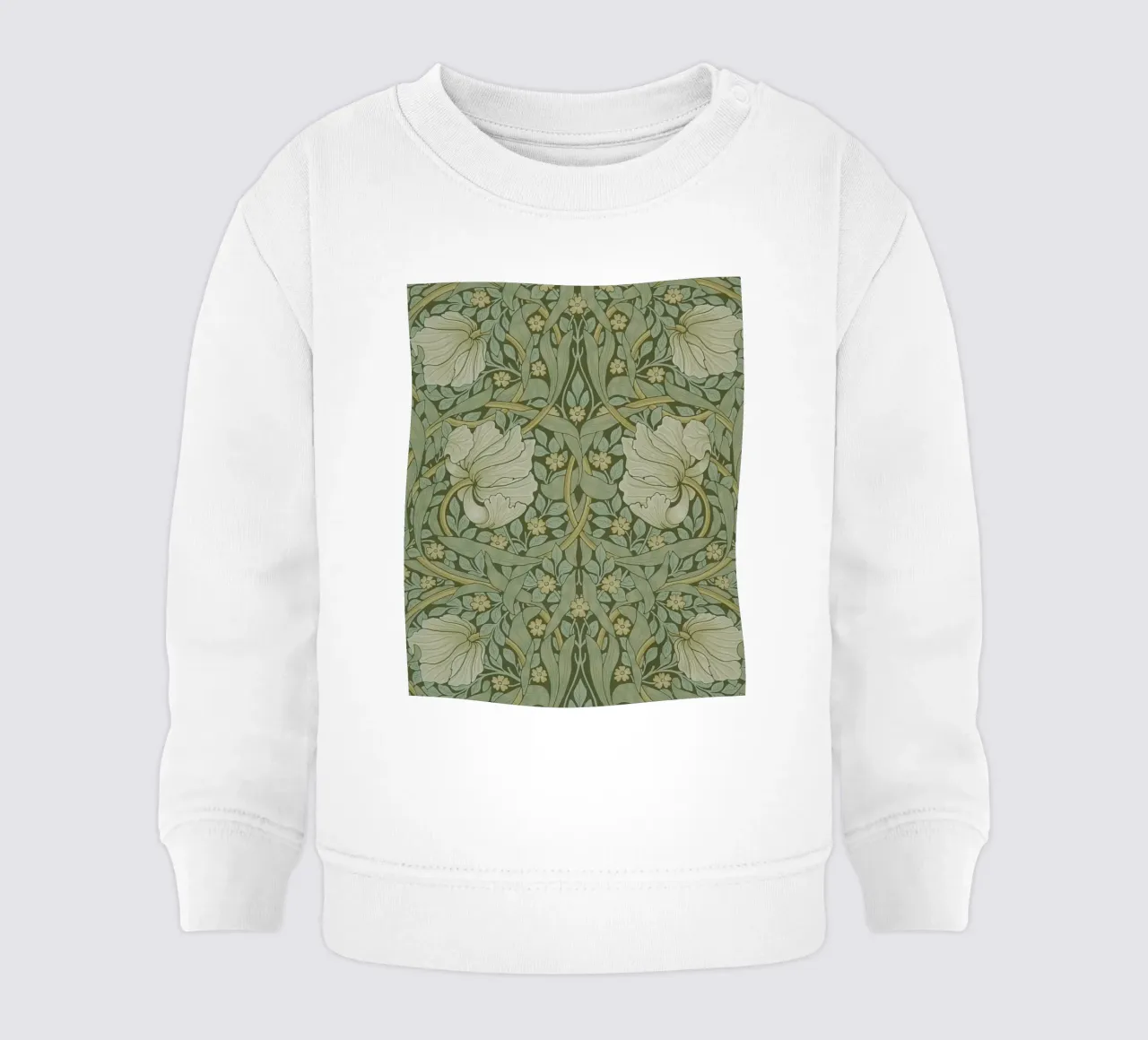 William Morris pimpernel baby sweatshirt by William Store
