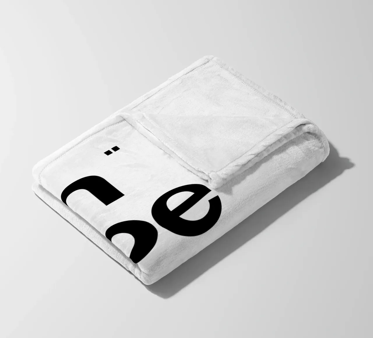 I love you! fleece blanket by YV TYPOGRAPHY