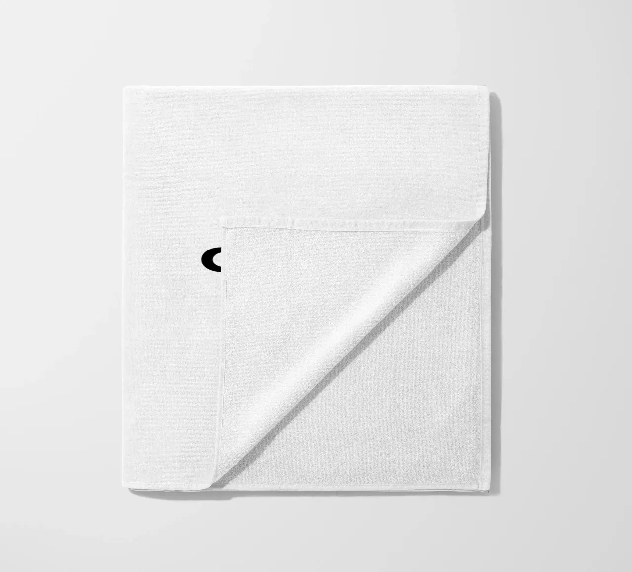 I love you! beach towel by YV TYPOGRAPHY