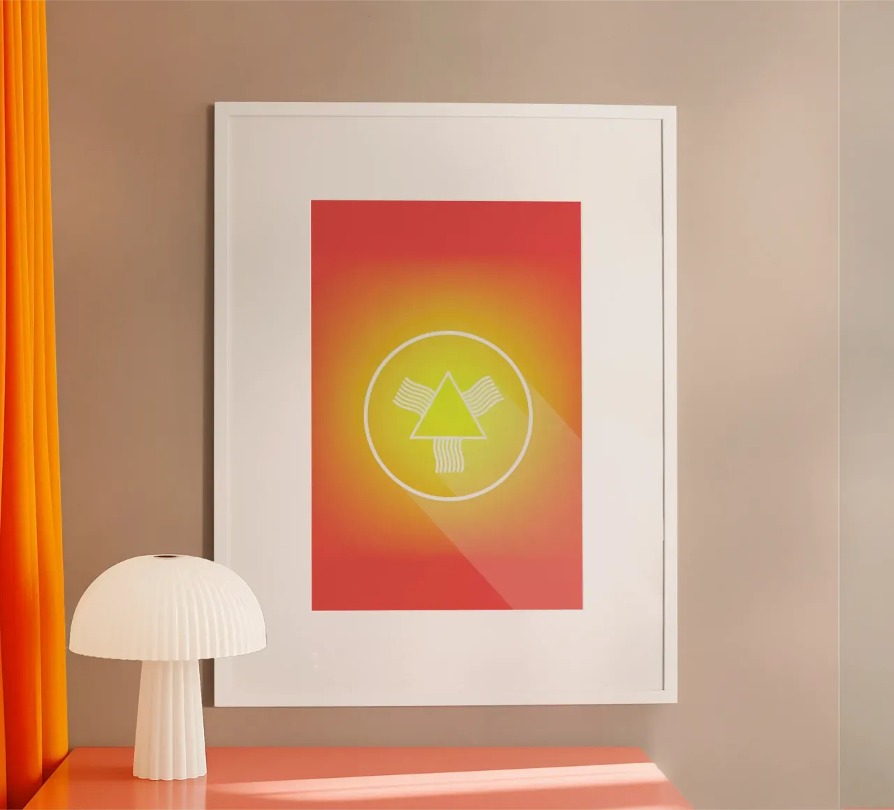 Icon No.4 poster con telaio in alluminio da Chobopop