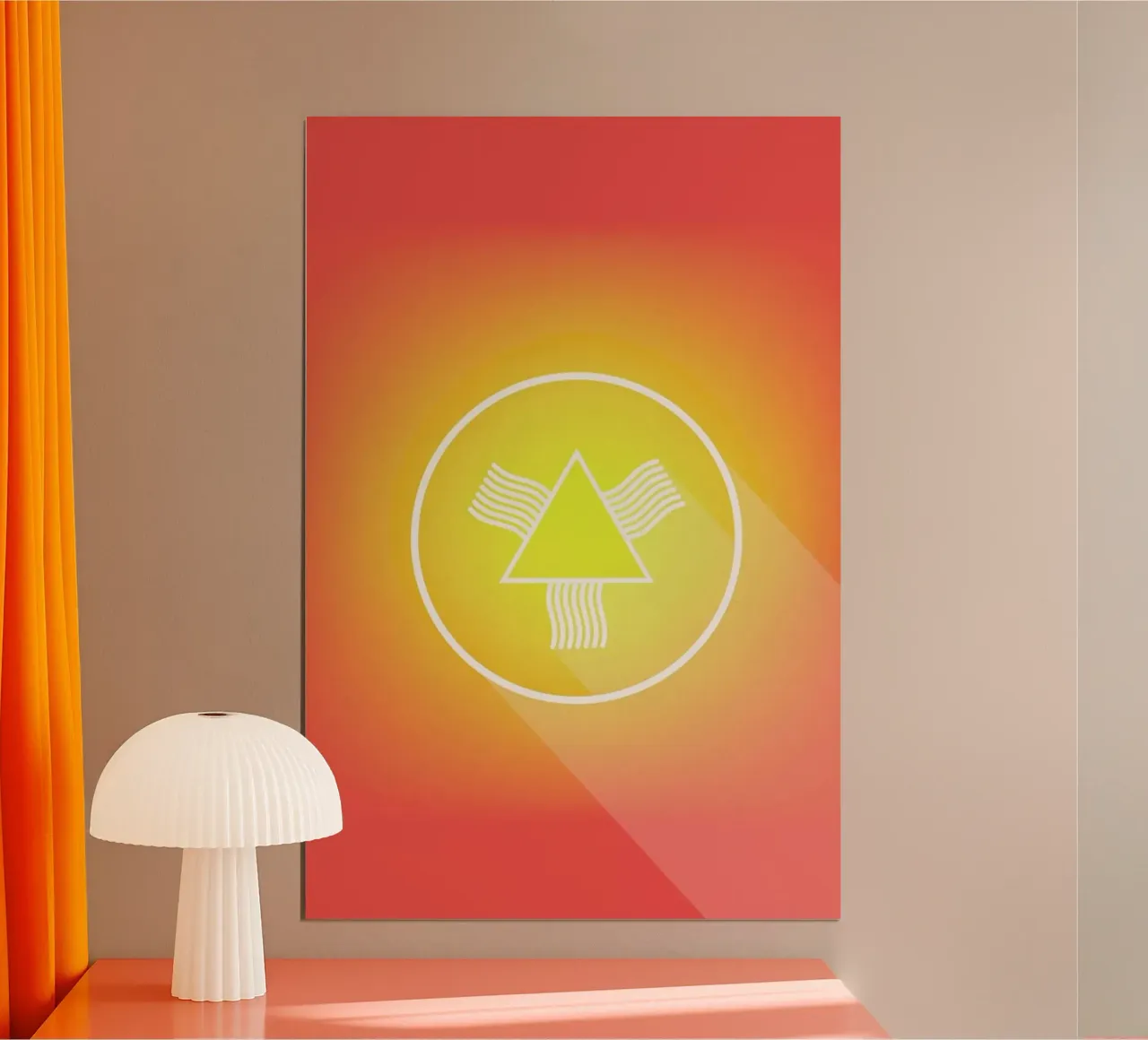 Icon No.4 poster con telaio in alluminio da Chobopop