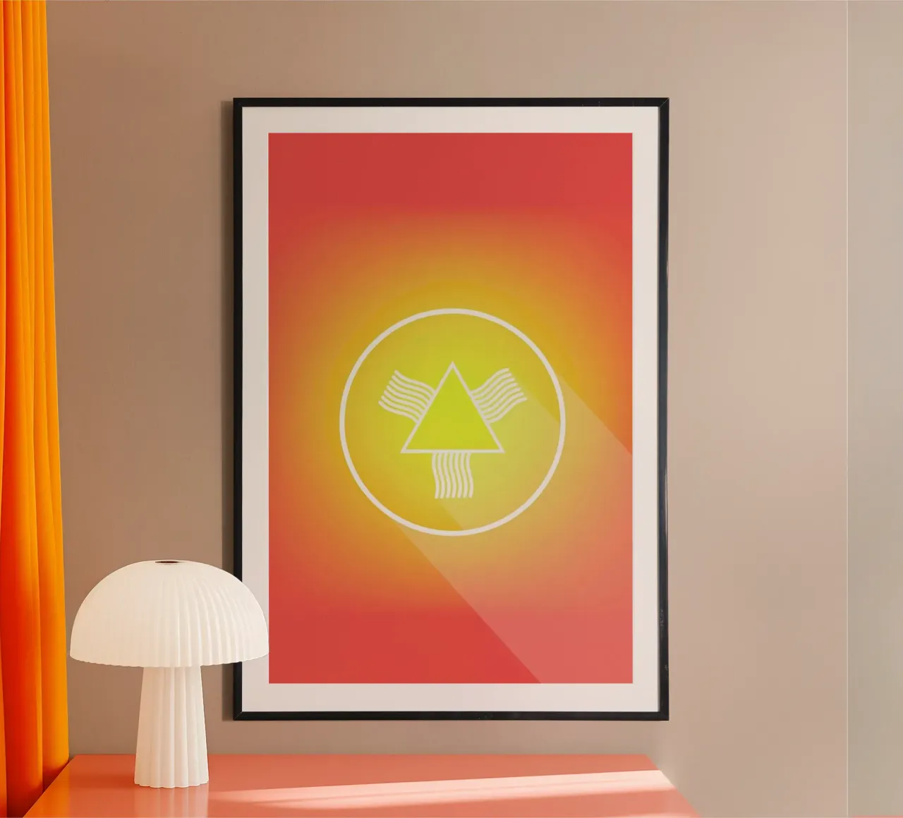 Icon No.4 poster con telaio in alluminio da Chobopop