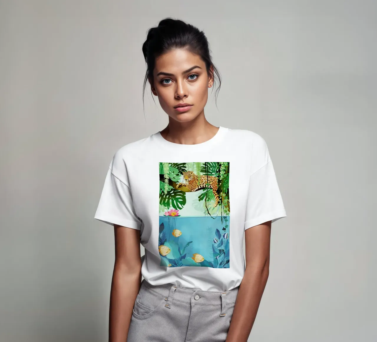 Welcome to the Jungle t-shirt da Goed Blauw