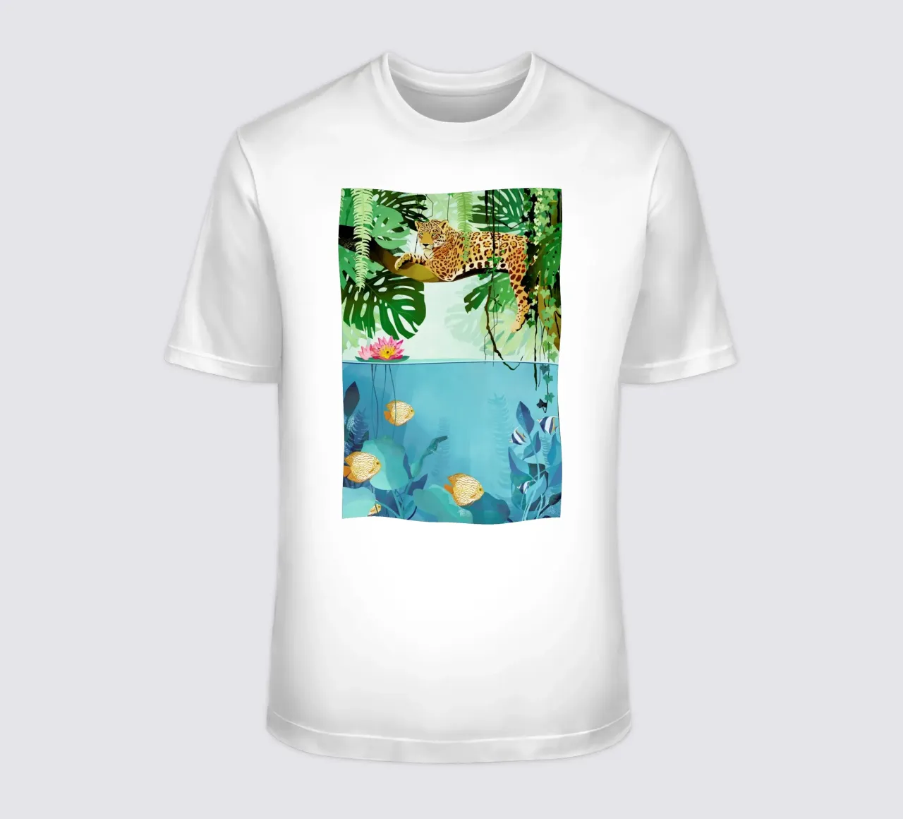 Welcome to the Jungle t-shirt da Goed Blauw