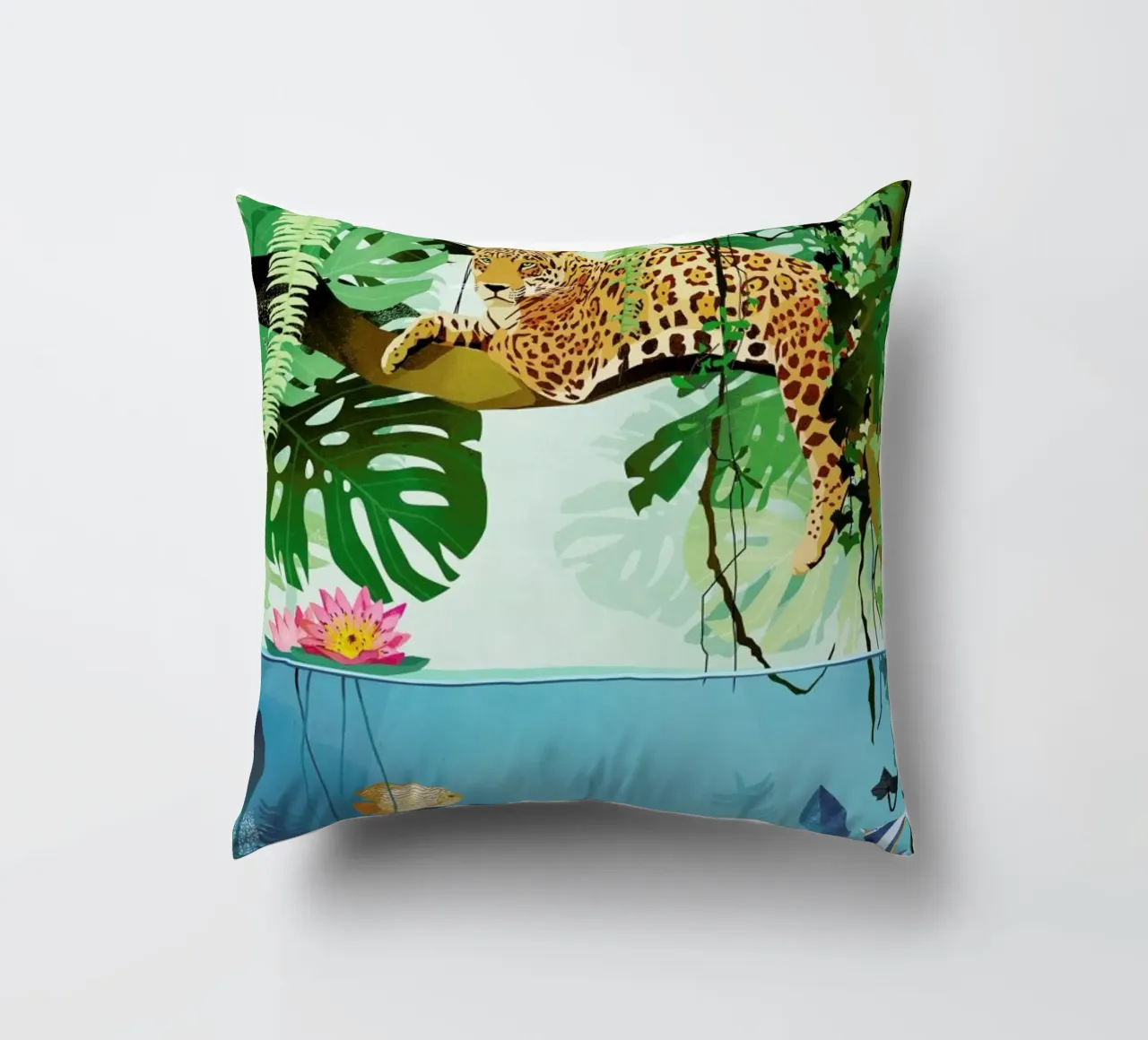 Welcome to the Jungle cuscino da Goed Blauw