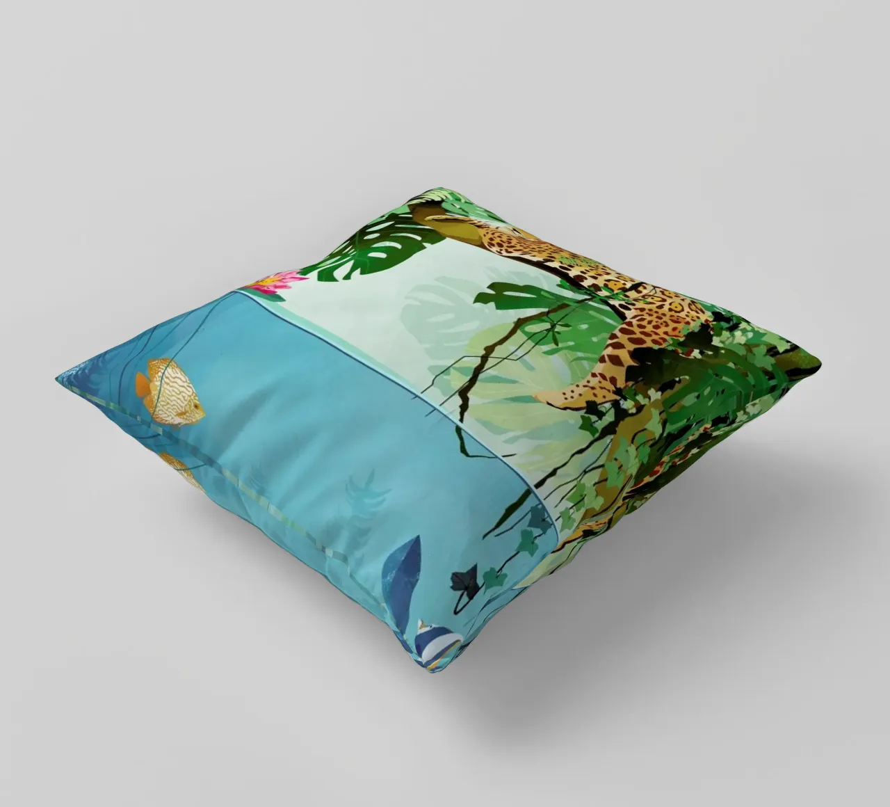Welcome to the Jungle cuscino da Goed Blauw