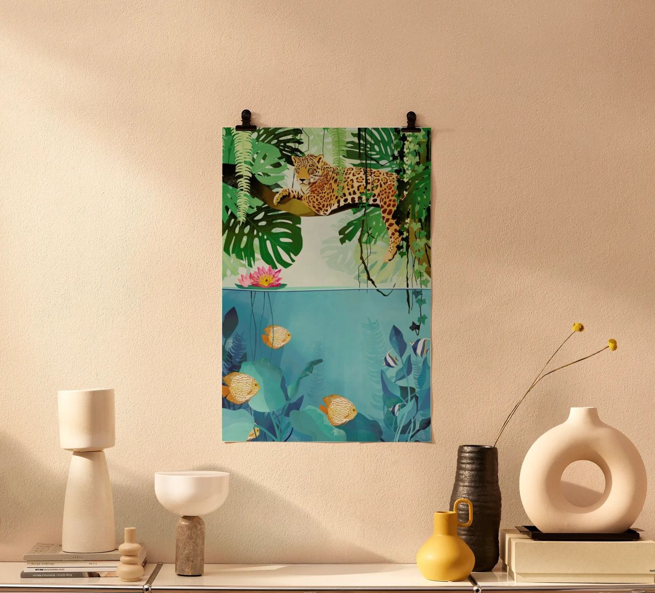 Welcome to the Jungle poster by Goed Blauw