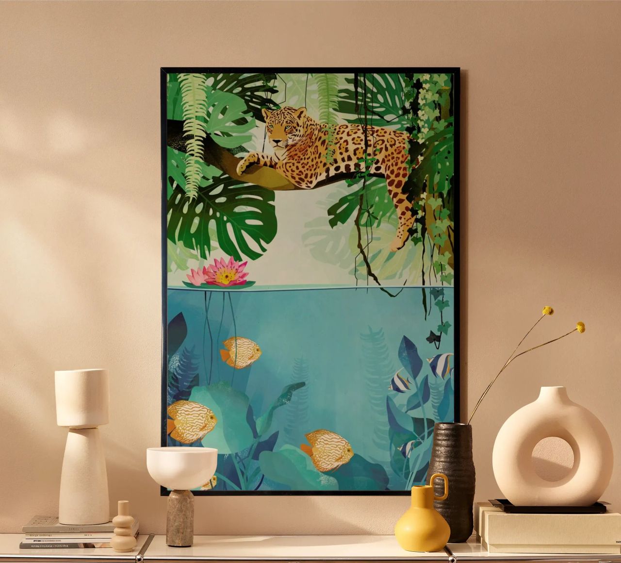 Welcome to the Jungle poster by Goed Blauw