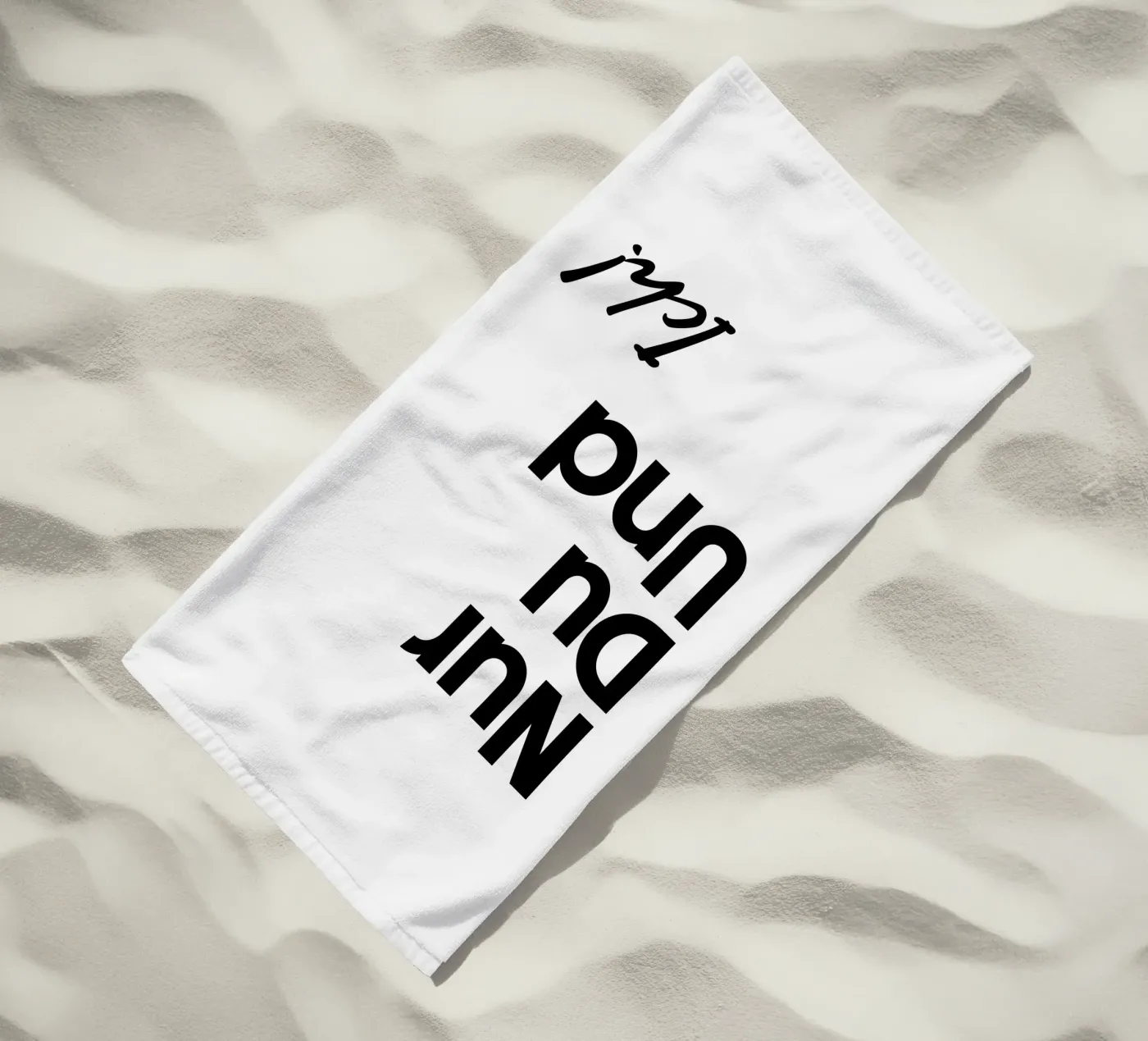 Only you and me! telo mare da YV TYPOGRAPHY