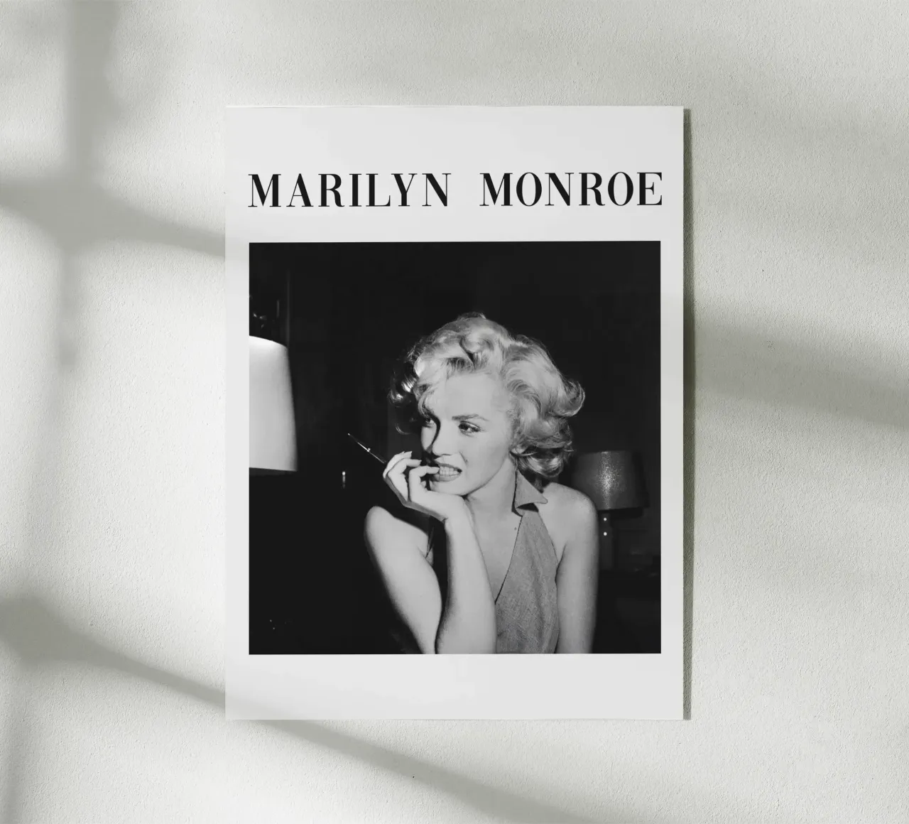 Marilyn Monroe, Timeless elegance acrylic glass by Carinaprint