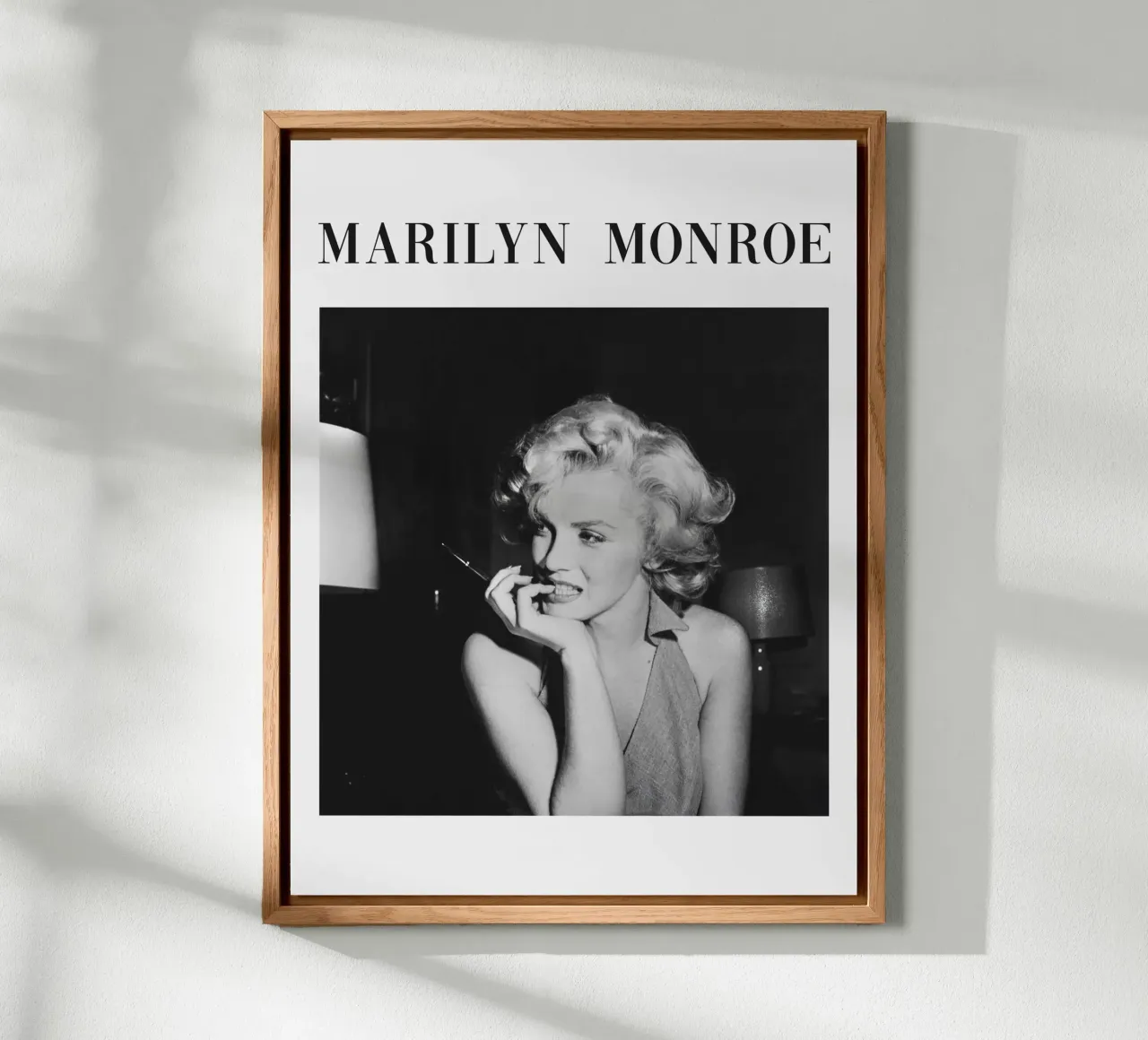 Marilyn Monroe, tijdloze elegantie forex-plaat van Carinaprint