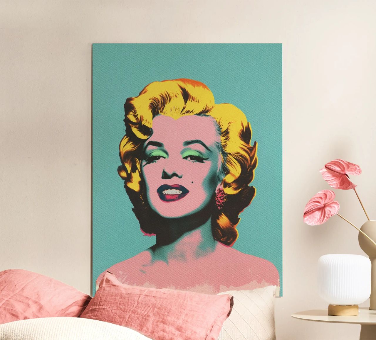 Marilyn Monroe, Pop-Superstar Poster von Carinaprint