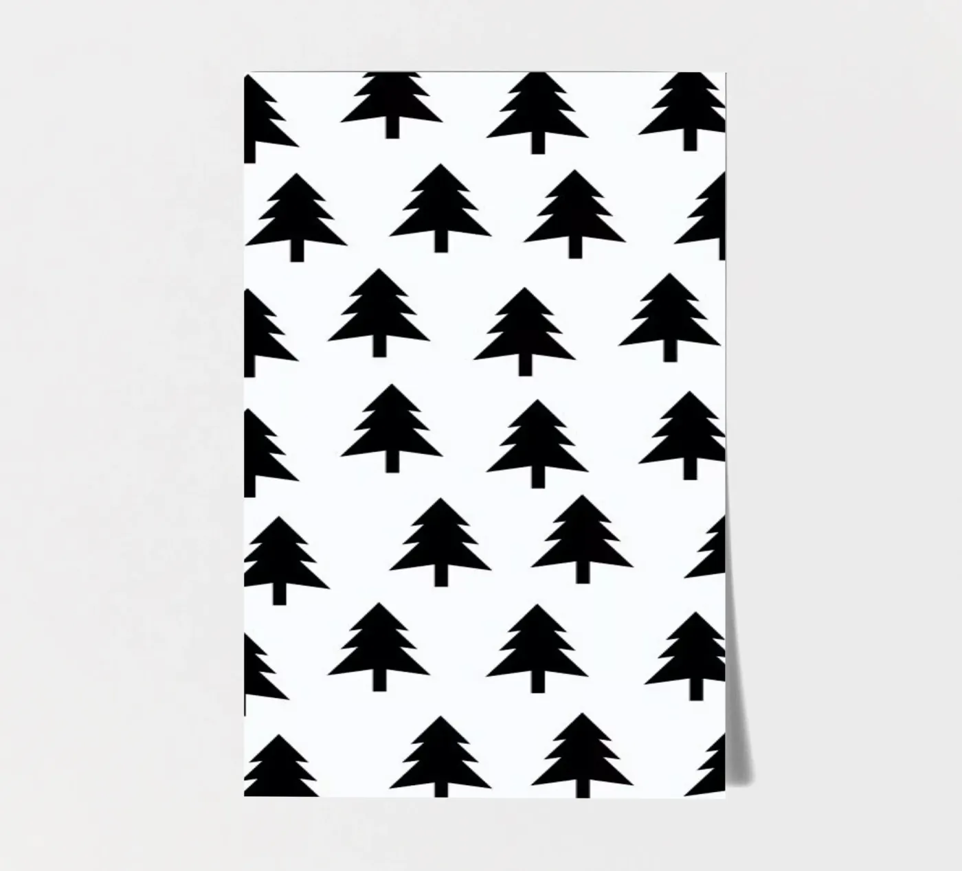 Tree Pattern stickervel van Mottos by Sinan Saydik