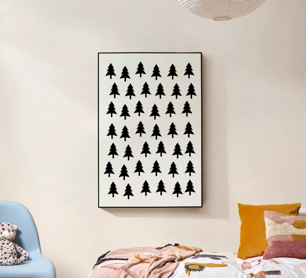 Tree Pattern acryl van Mottos by Sinan Saydik