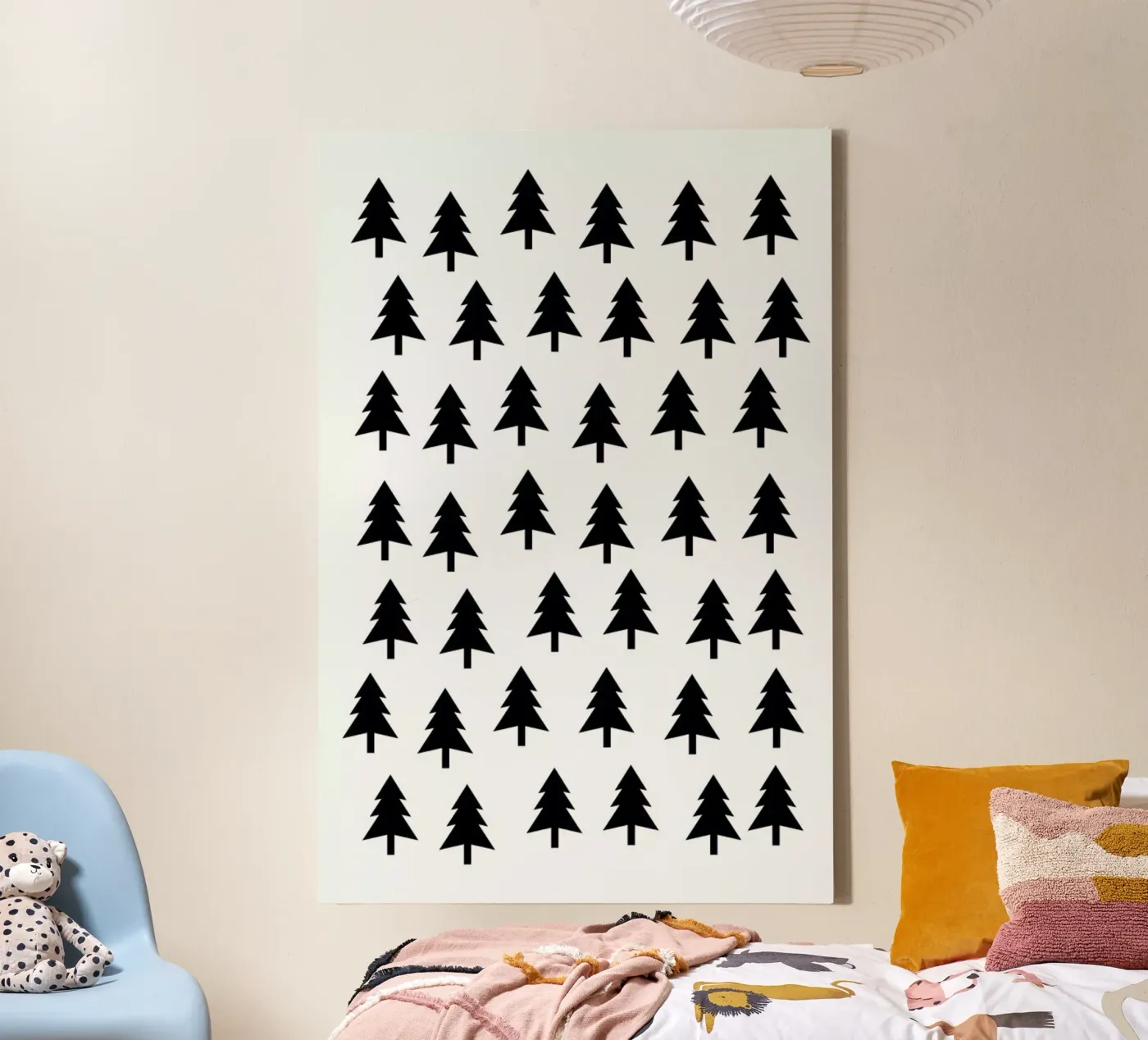 Tree Pattern toile de Mottos by Sinan Saydik