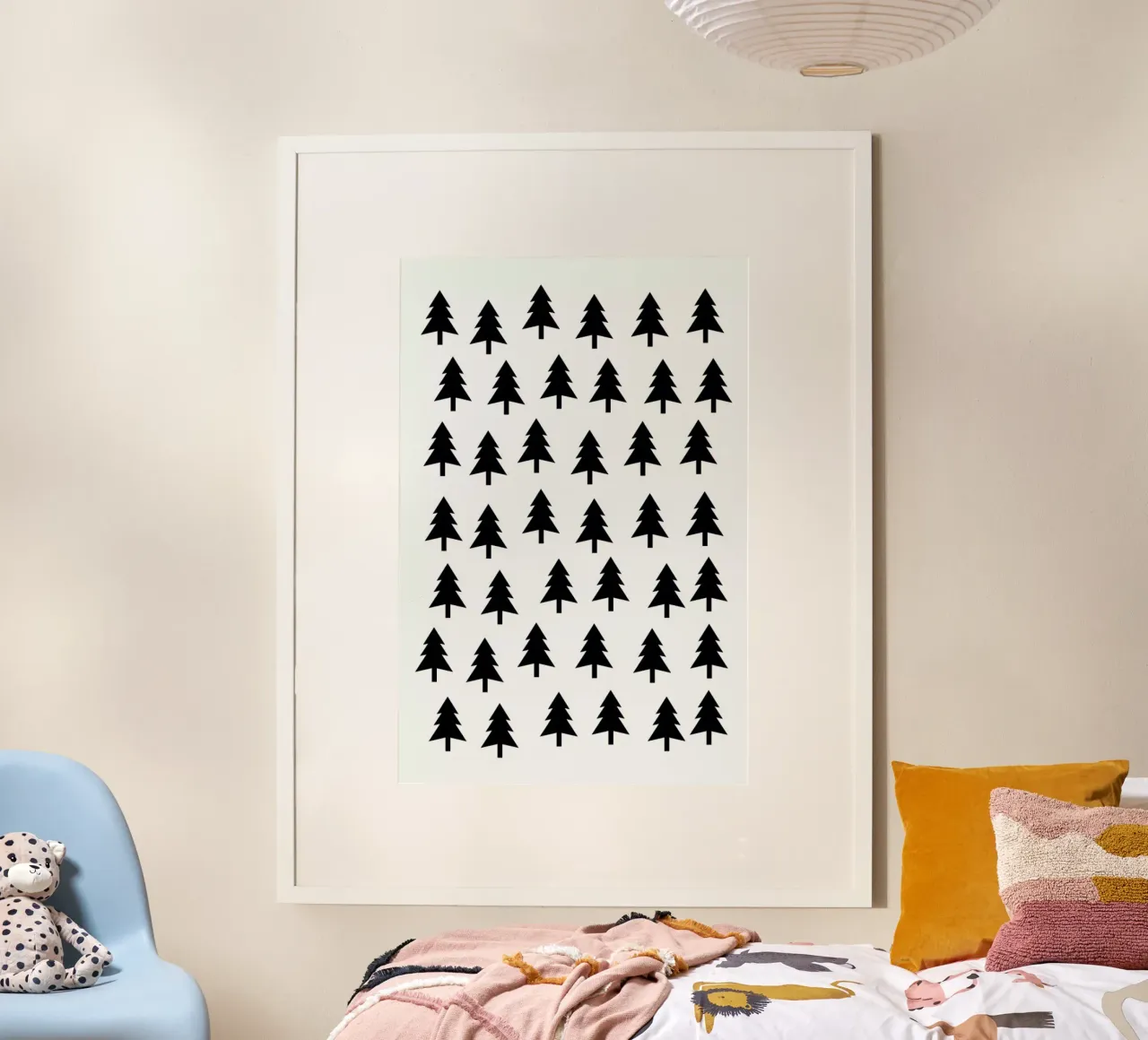 Tree Pattern hahnemühle van Mottos by Sinan Saydik
