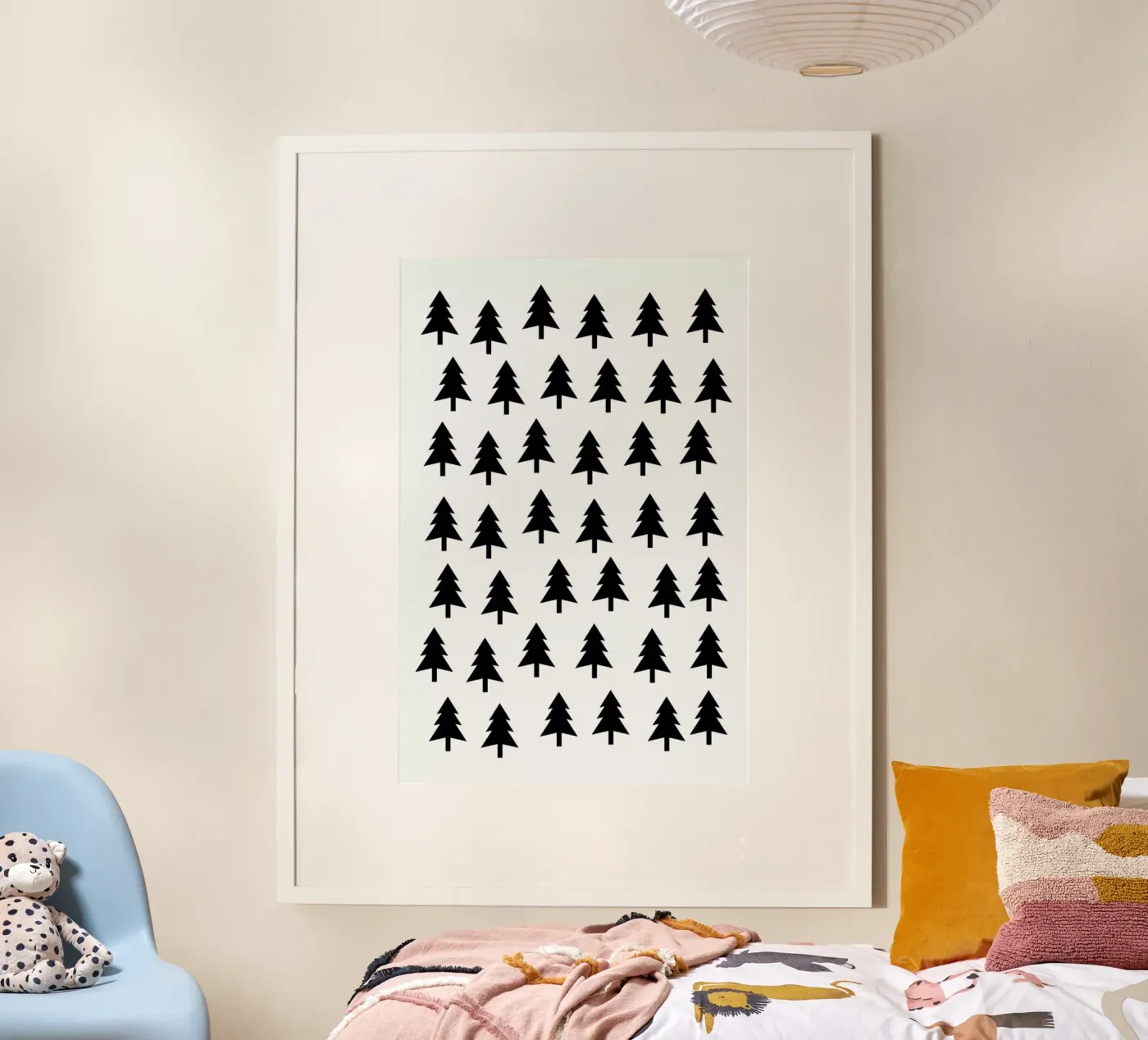 Tree Pattern hahnemühle van Mottos by Sinan Saydik